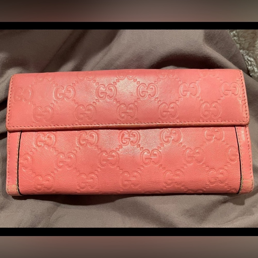 PINK GUCCI WALLET
